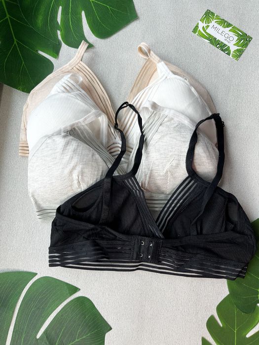 Гладкий бюстгальтер без кісточок Finetoo, чашка А-В бра мереживний