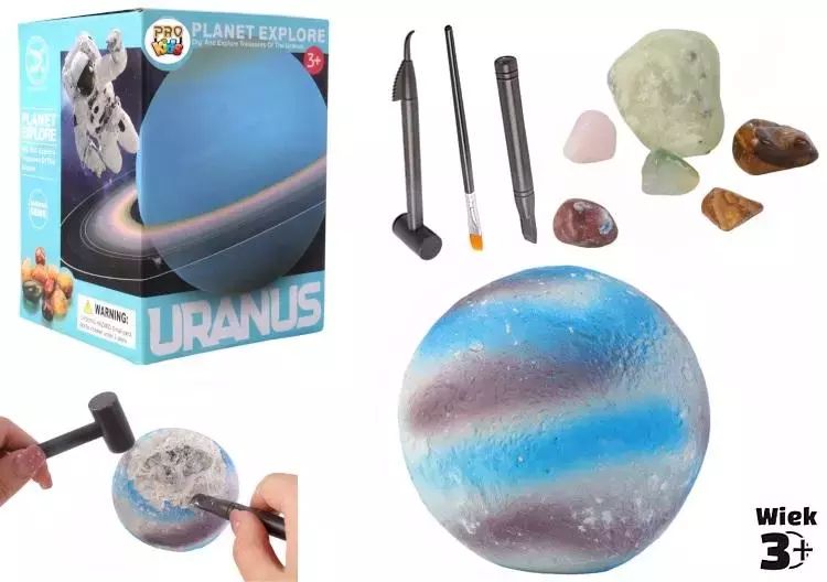 Wykopaliska minerałów planeta Uran. Pro Kids