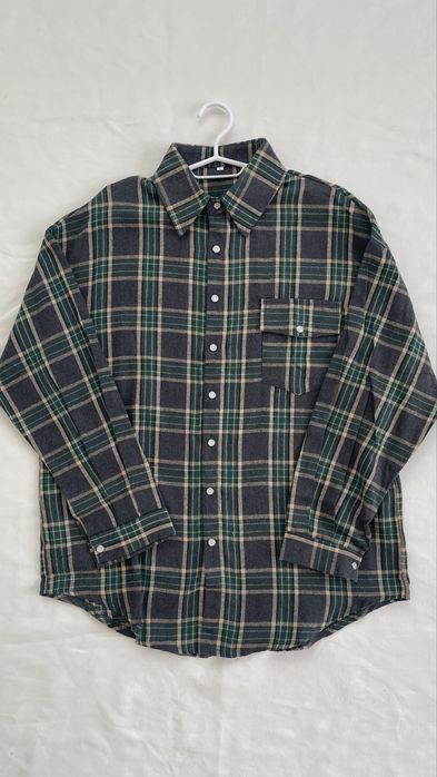 Рубашка в клетку разные цвета