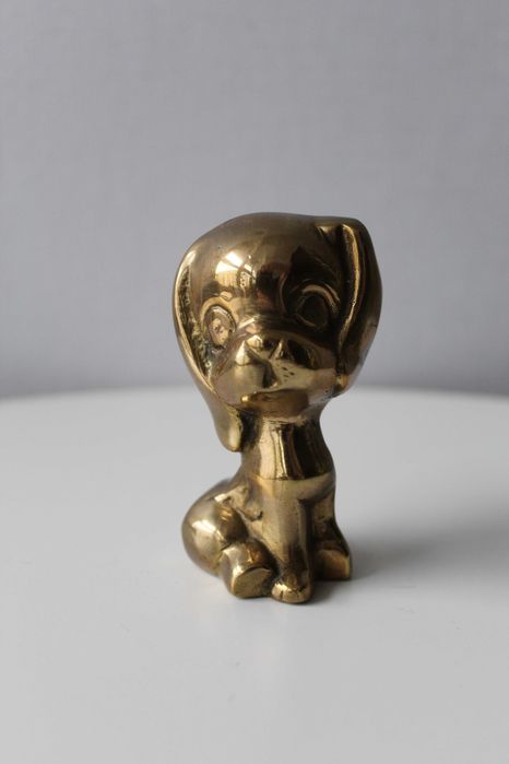 Щенок, пес, собака, бронза, Германия