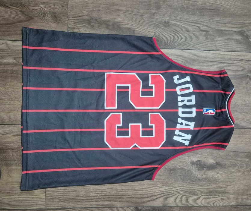 Super czarna koszulka Chicago Bulls na ramiaczka TOP NIKE JORDAN XL