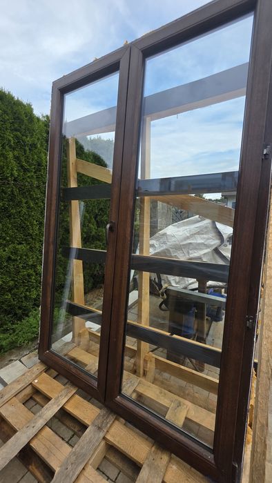 Okno drzwi balkonowe 140x220