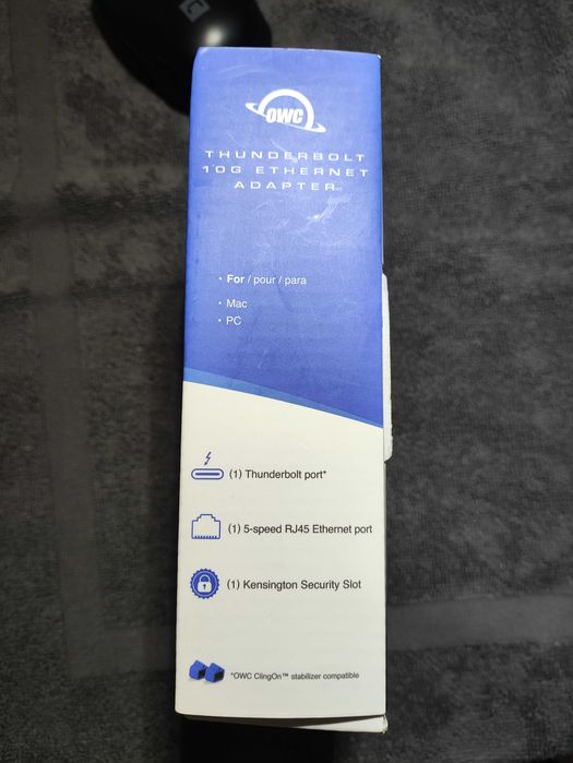 Zewnętrzna karta sieciowa OWC Thunderbolt 4 - adapter - 10GbE