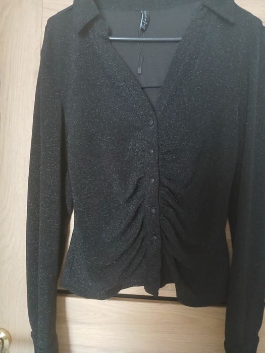 Nowa Bluzka Brokatowa Błyszcząca New Yorker M