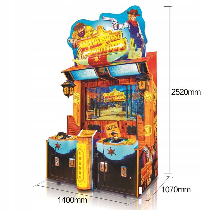 Automat strzelanka WILD WEST