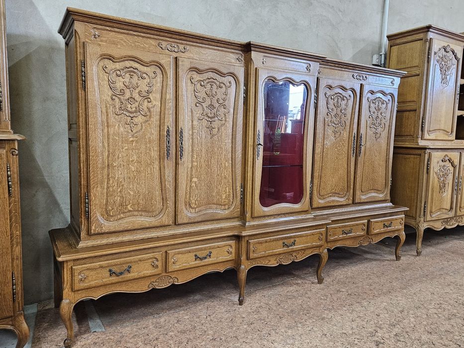 Duży francuski kredens Ludwikowski komoda /