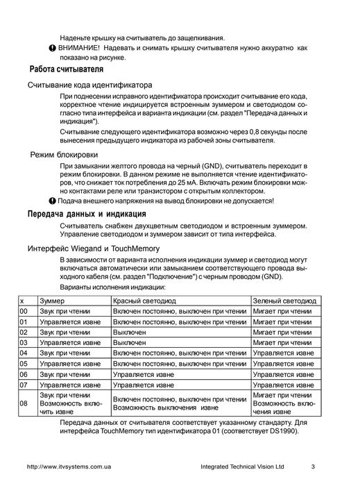 Зчитувач U-Prox iPR-6 (считыватель карточек) безконтактний на двері
