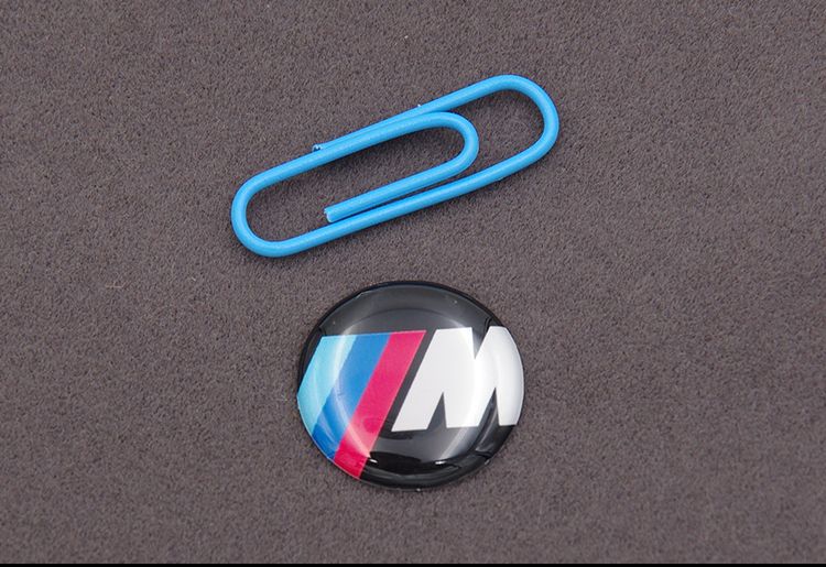 Наклейка на личинку замка бмв bmw M 20 мм e39 e46 e53 e60 f70 f90 f10
