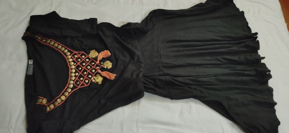 Vestido comprido Venca.