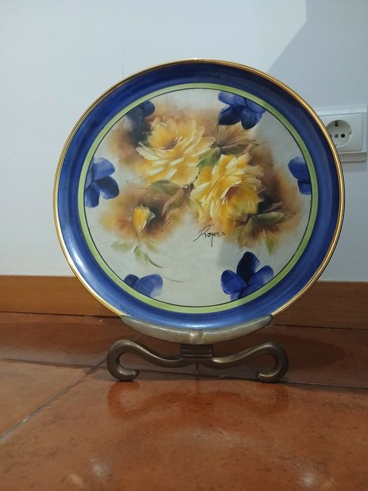 Conjunto de peças decorativas em porcelana