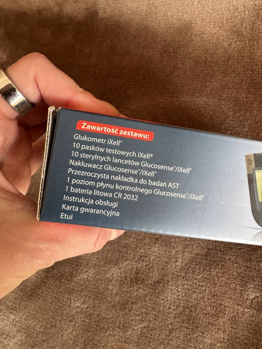 Glukometr system do monitorowania glukozy we krwi