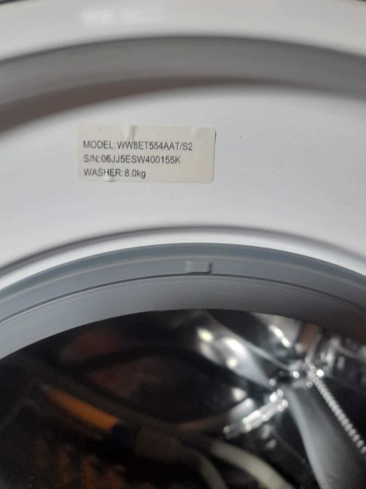 Pralka Samsung, model: WW8ET554AAT//S2