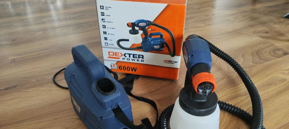 Pistolet malarski DEXTER POWER PLD3112B 600W