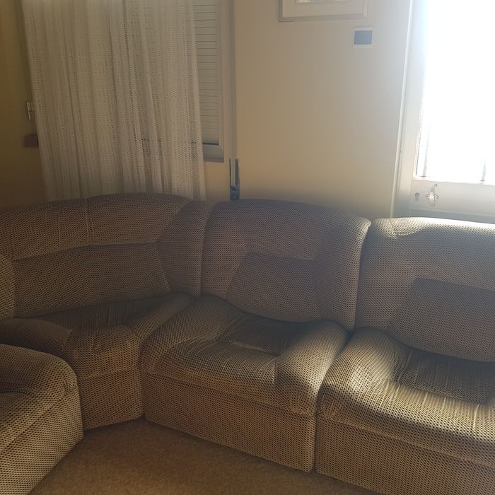 Sofás.  4 modulos un canto mais 3 módulos