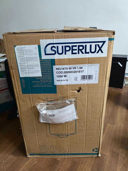 Водонагрівач(бойлер) Superlux NTS 80V 1,5K SU
