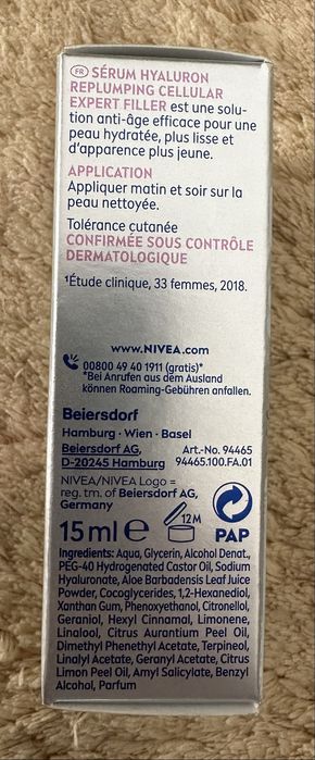 Nivea Cellular serum