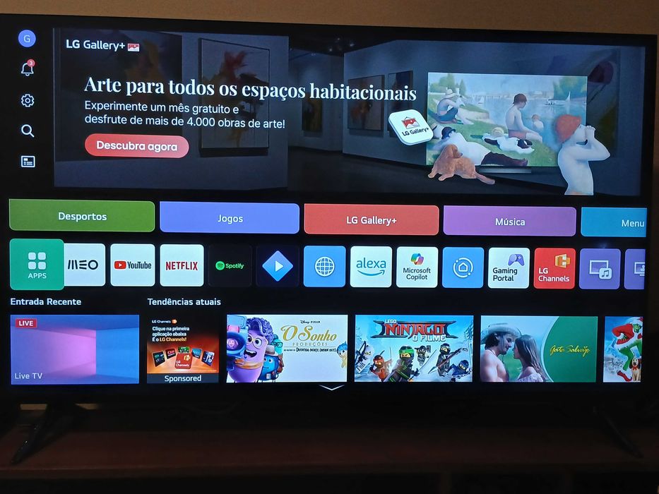 TV LG UHD AI  UA73  55`` - 139cm