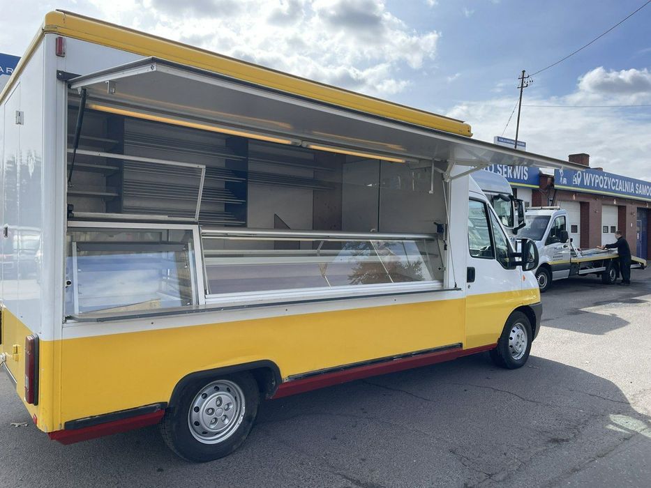 Fiat Ducato  Autosklep pieczywa Sklep bar Gastronomiczny Food Truck Foodtruck Borco