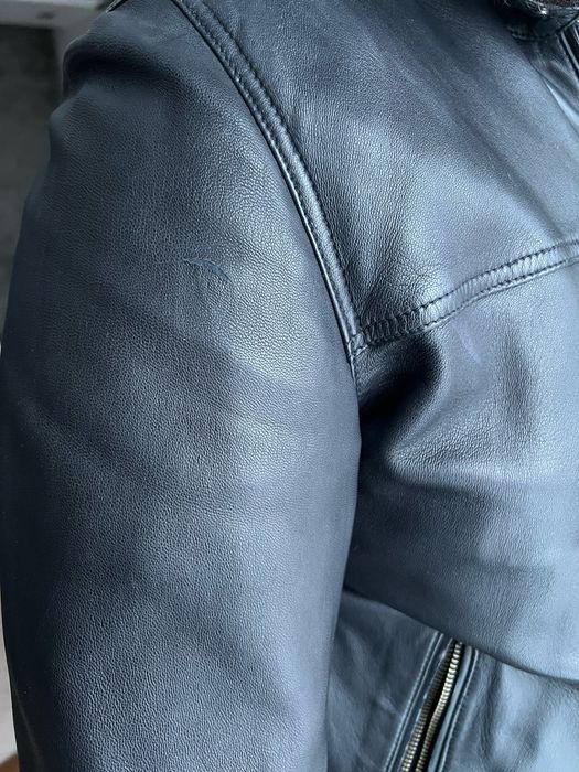 Шкіряна куртка Massimo Dutti