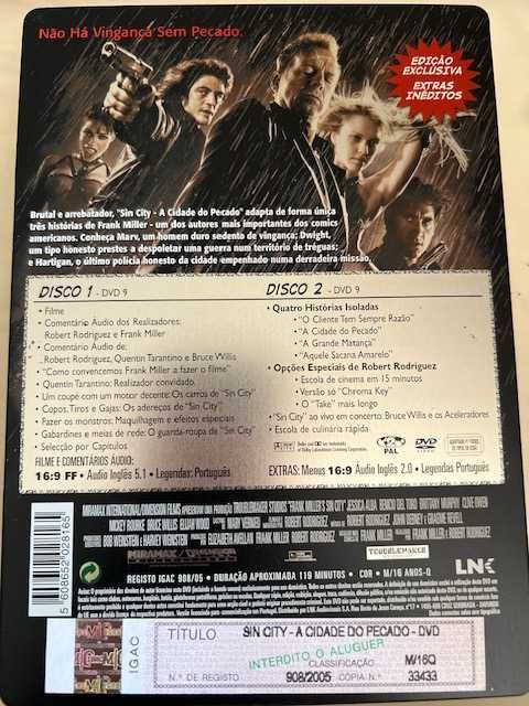 Sin City: A Cidade do Pecado, Steelbook