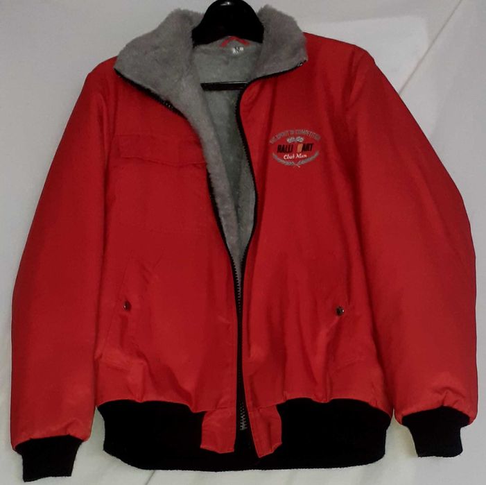 Casaco Vermelho com pêlo
