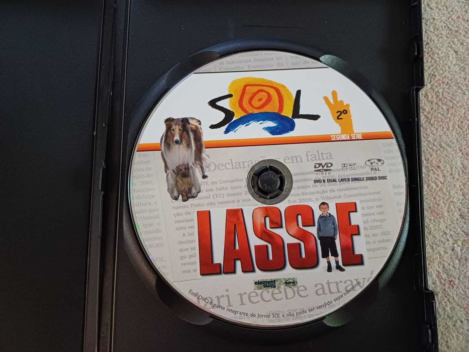 DVD - Lassie, com John Lynch, Samantha Morton, Peter O'Toole; 2005