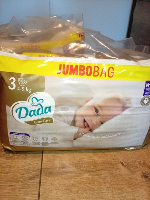 Dada złote extra care 3 Jumbo bag pieluchy