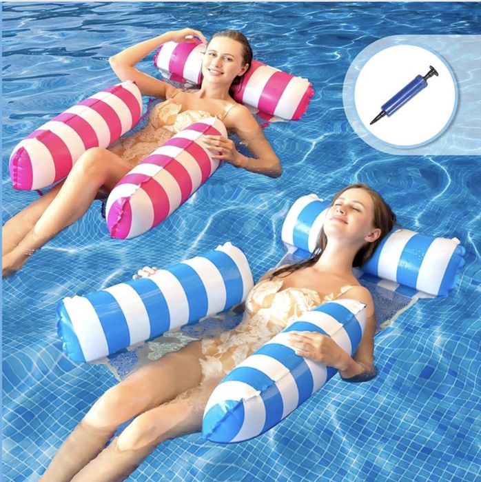 Tapete de piscina insuflável