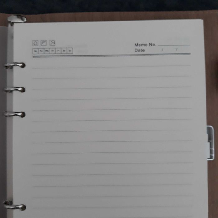 Agenda com Carregador - NOVA