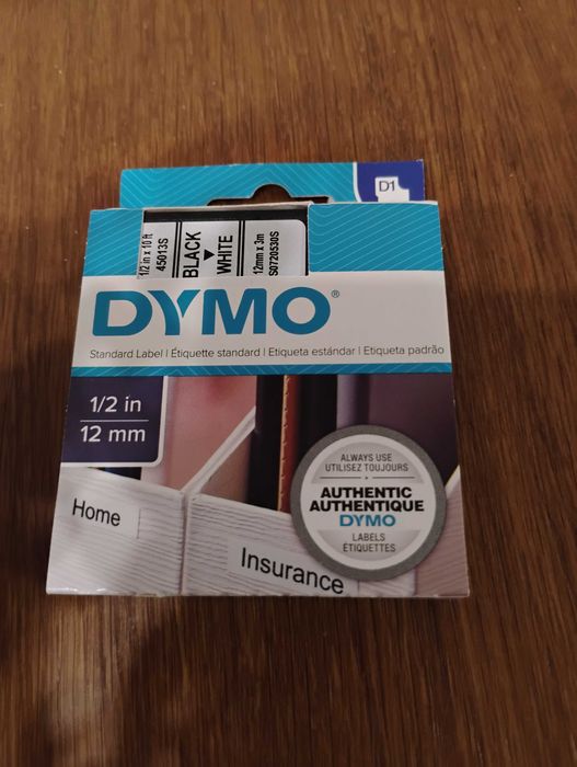 Taśma DYMO D1 12mm a