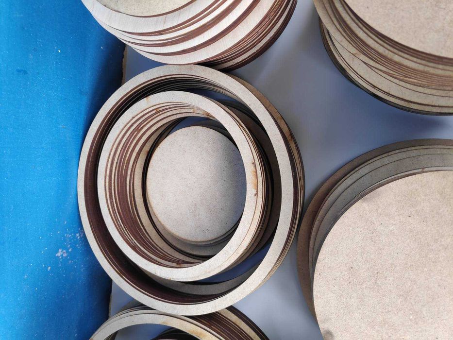 круги та кільця із фанери, МДФ