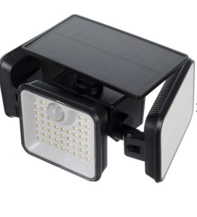 Lampa solarna led mocna potrójna