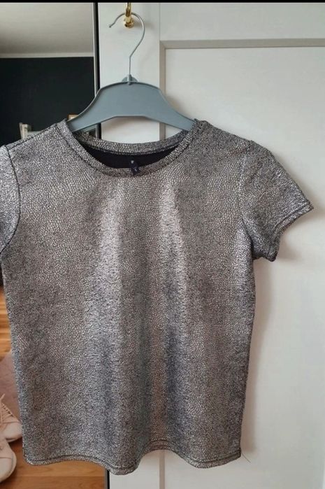 Złota bluzka sinsay