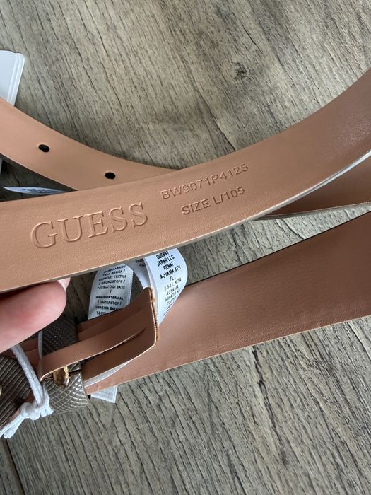 Pasek Guess rozmiar L - 105 cm
