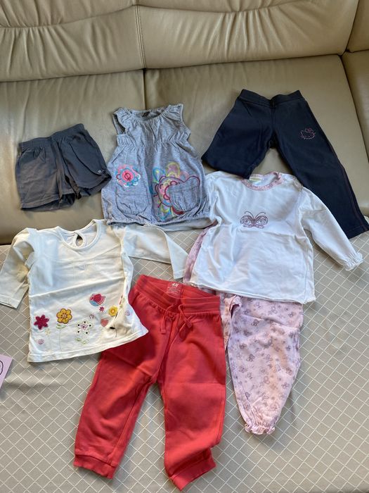 Paka ubrań dziewczęce rozmiar 92