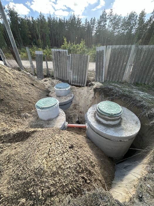 Септик під ключ — монтаж за 1 день Ціна септика під ключ — від 15000т