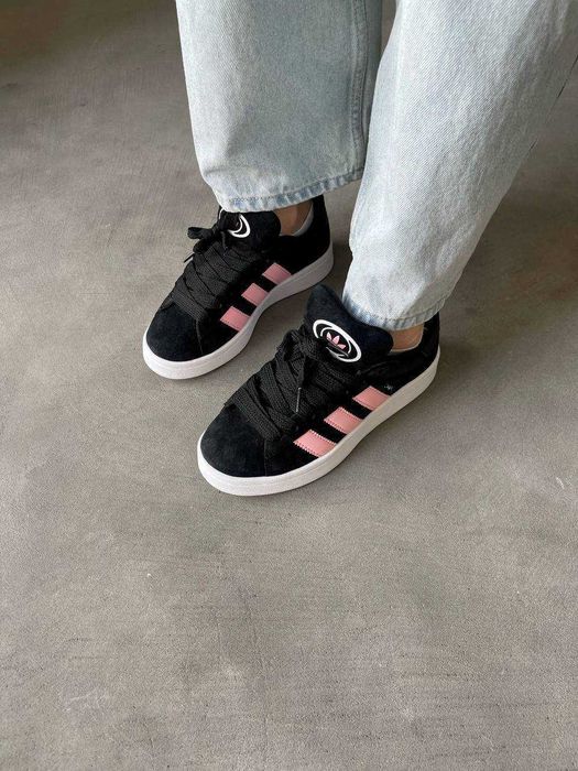 Adidas Campus 00S Black Rose (36-41) Кеды Женские Кампусы