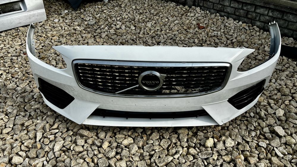 Zderzak przedni R DESIGN 4xPDC VOLVO S90 V90 16- ORYGINALNY