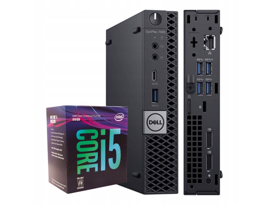 Dell Optiplex 7060 Tiny i5 16GB DDR4/256GB SSD Win11 Pro Mini PC