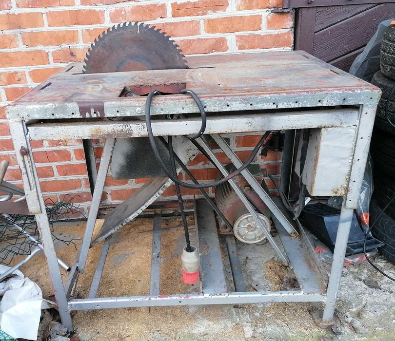Krajzega, piła stołowa, pilarka 380 v