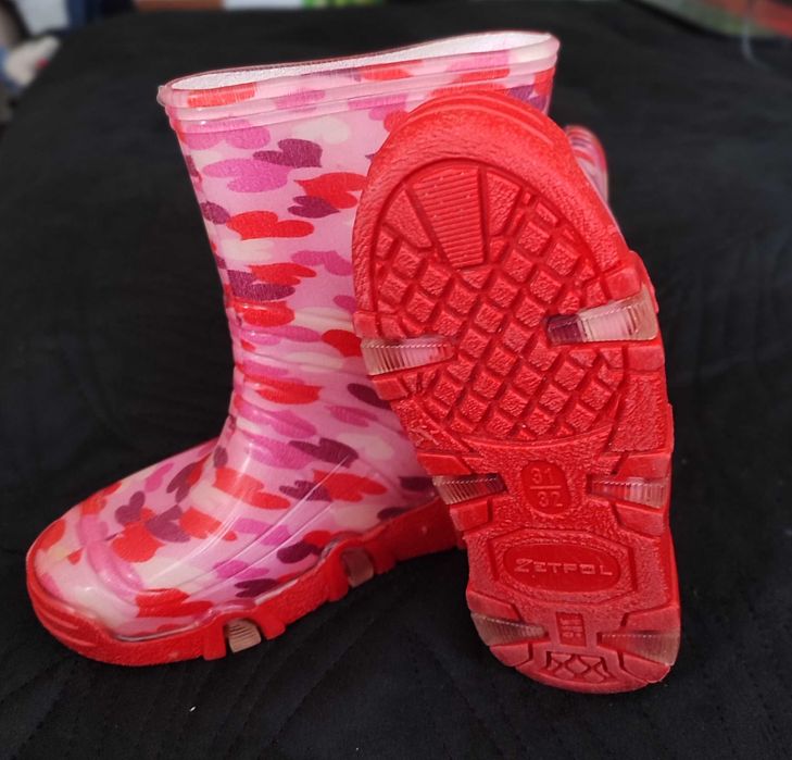 Śliczne kalosze kaloszki Zespół r.31 -31