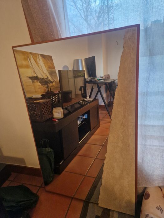 Espelho decorativo pedra