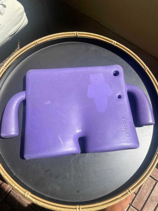 Proteção de iPAD antigo (dos mais antigos) para CRIANÇA - *SPECK Roxo