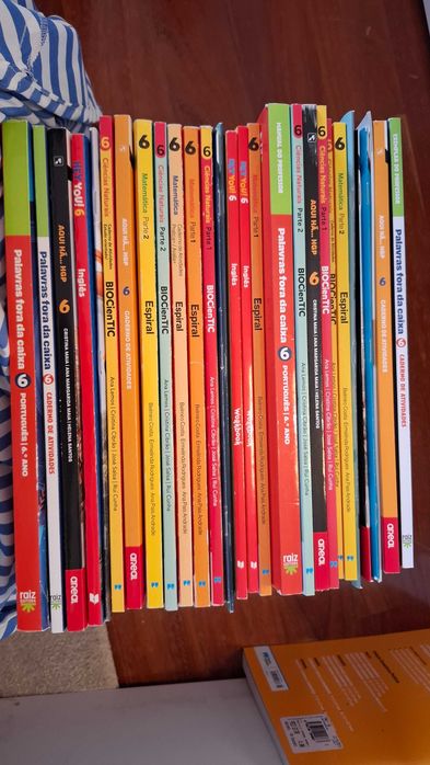 Livros eacolares 6 ano