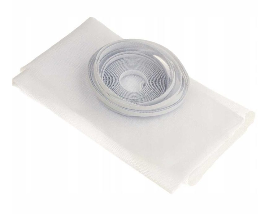 Moskitiera SIATKA NA OKNO przeciw komarom muchom 150x130 z rzepem