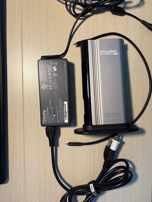 Stacja dokująca Plugable TBT3-UDV Thunderbolt 3, 4K 60Hz, 60W
