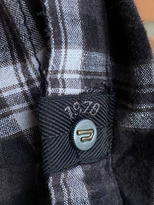 Рубашка Diesel оригінал вінтажна M у клітинку