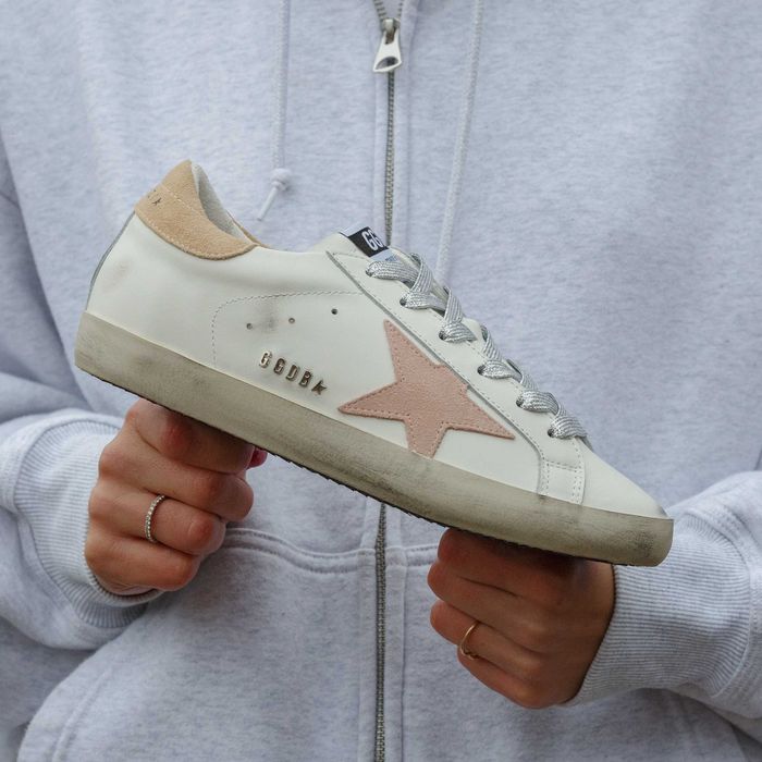 Кросівки Golden Goose White/Pink premium