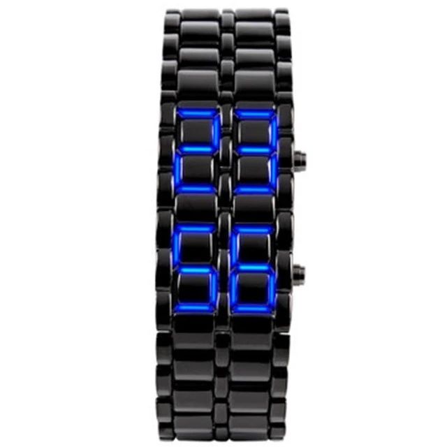 Zegarek LED Samurai, Lawa