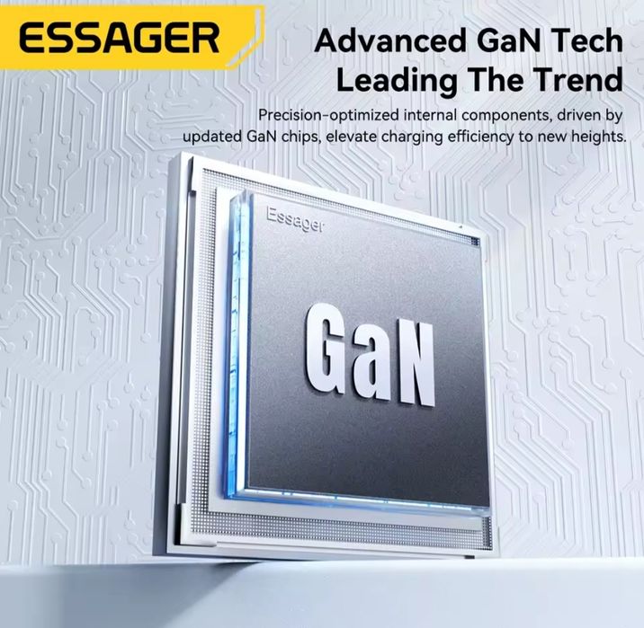 Essager 65W ( ультратонкий  )блочок  швидкісної зарядки